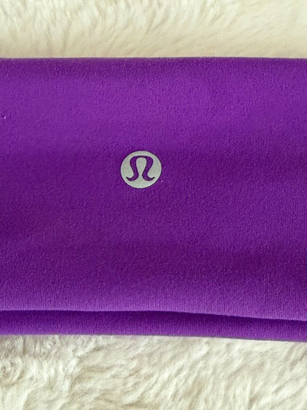 Lululemon Womens Wunder Train Wide Purple Headband - Picture 2 of 7